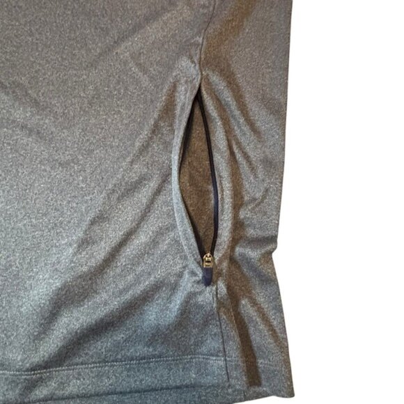 Vineyard Vines Performance Pullover Quarter Zip Lightweight Men Medium Blue Gray - Picture 3 of 11
